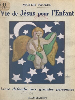 cover image of Vie de Jésus pour l'enfant